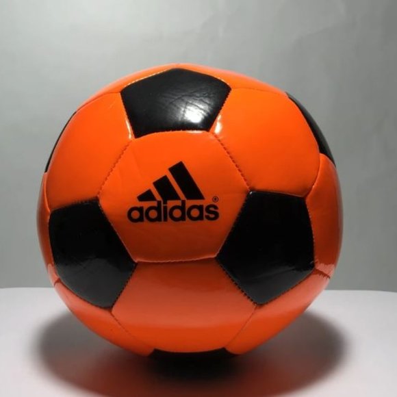 NWT Adidas EPP II Soccer Ball Size 5 Orange Black - Picture 1 of 1